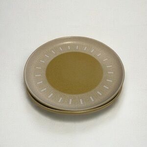 Vintage 70’s Denby Ode Pattern Salad Plate x 2